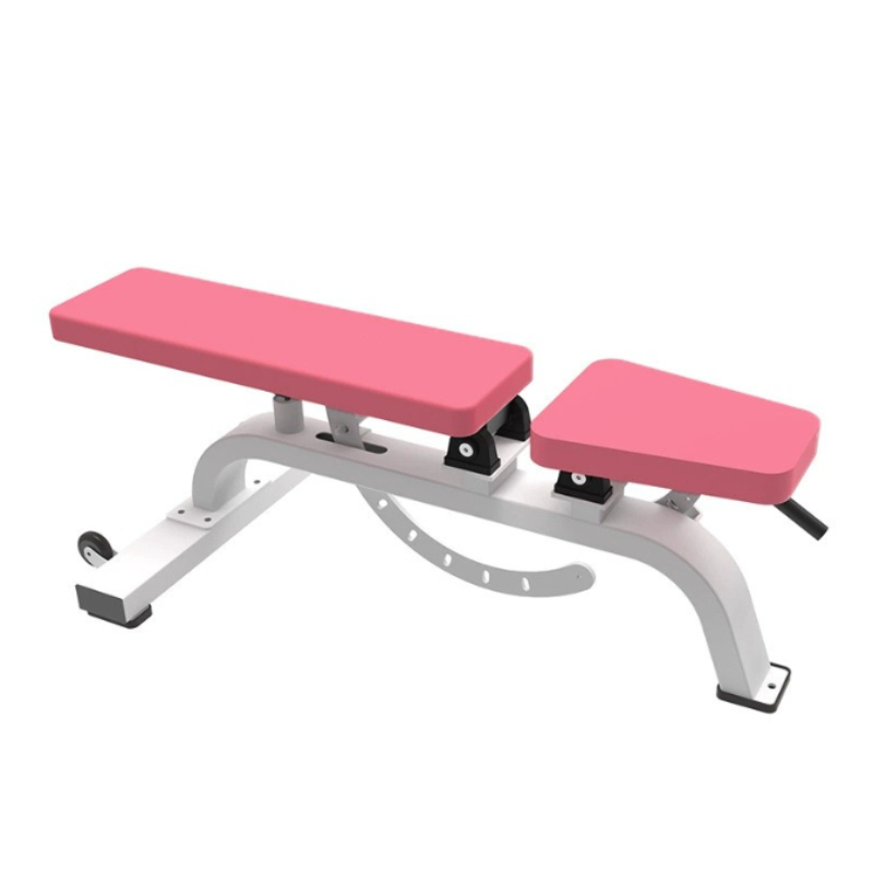 Adjustable Dumbbells - Pink Multifunctional Adjustable Dumbbell Bench, Ideal