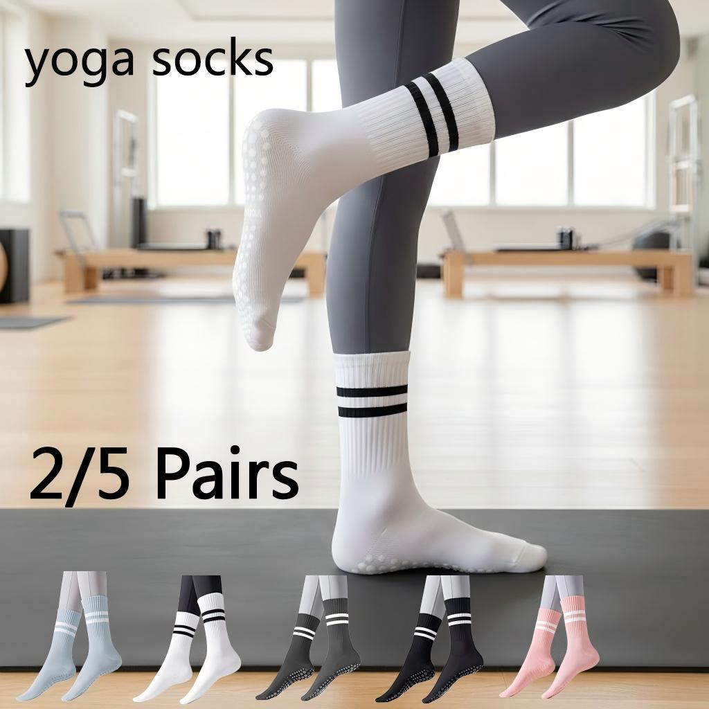 Yoga Fitness Dance - Women Non Slip Yoga Socks, Grippy