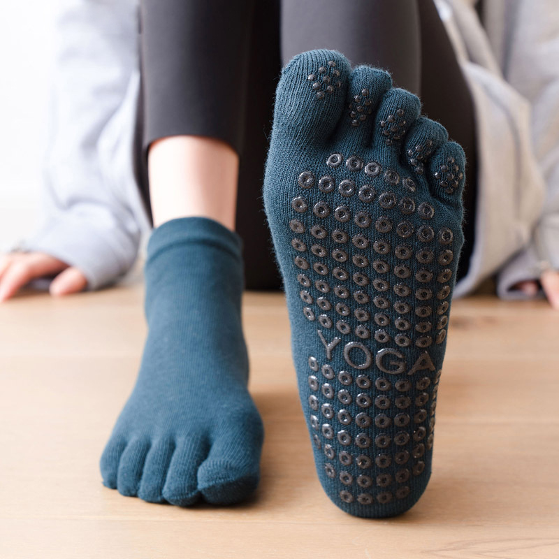 Yoga Fitness Dance - Anti-Slip Women Pilates Socks Five Toe