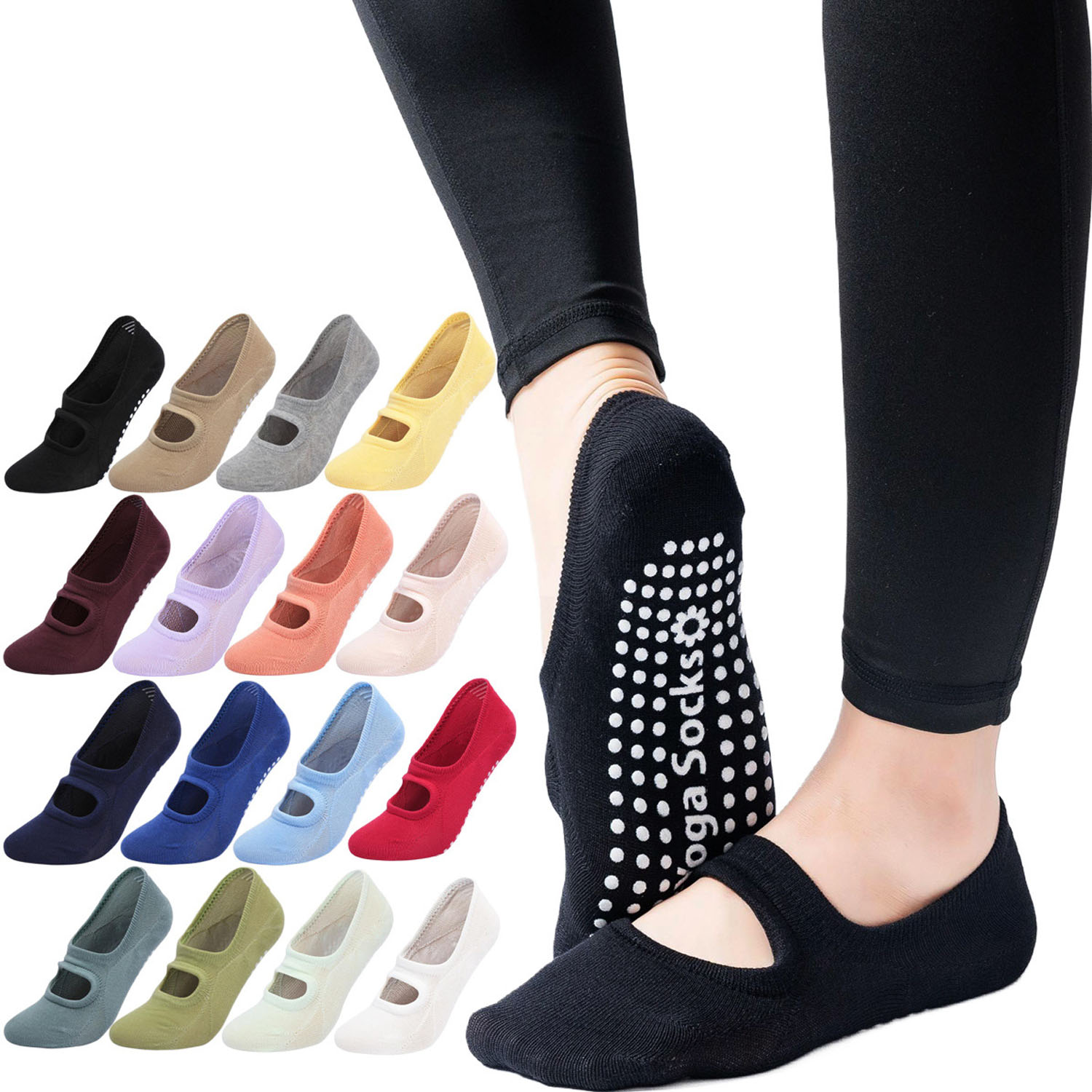 Yoga Fitness Dance - High Quality Women Yoga Socks Anti-Slip