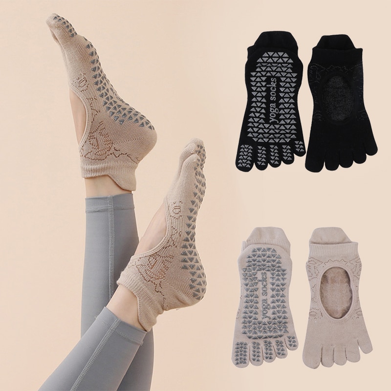 Yoga Fitness Dance - Women Yoga Toe Socks High Quality