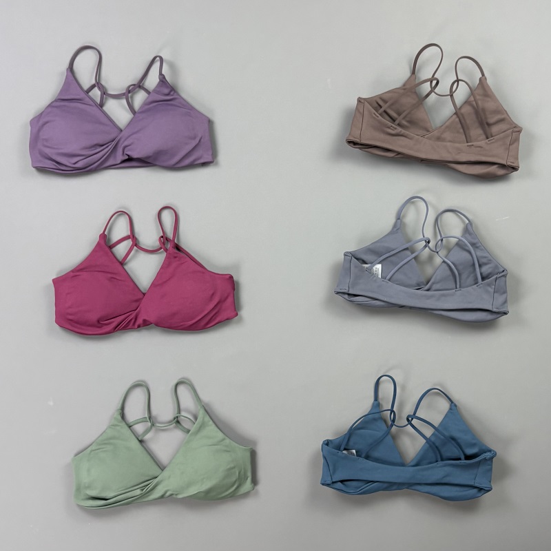 Yoga Fitness Tapis - Vision Women Sports Bra V Neck