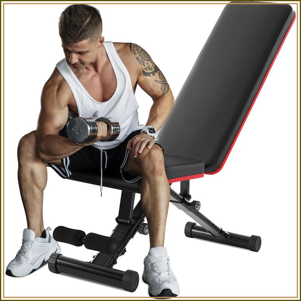 Adjustable Dumbbells - Adjustable Weight Bench for Full Body