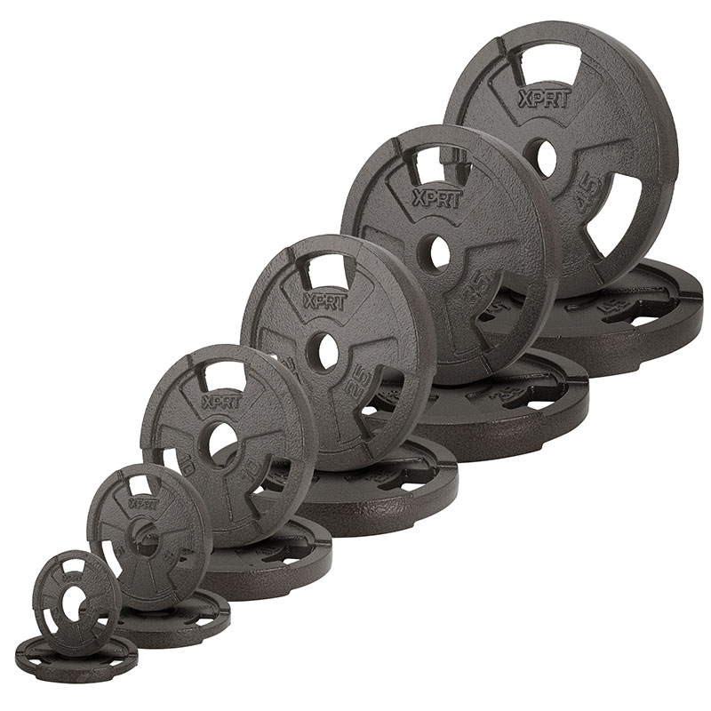 Adjustable Dumbbells - Professional 300LB Cast Iron Barbell Home