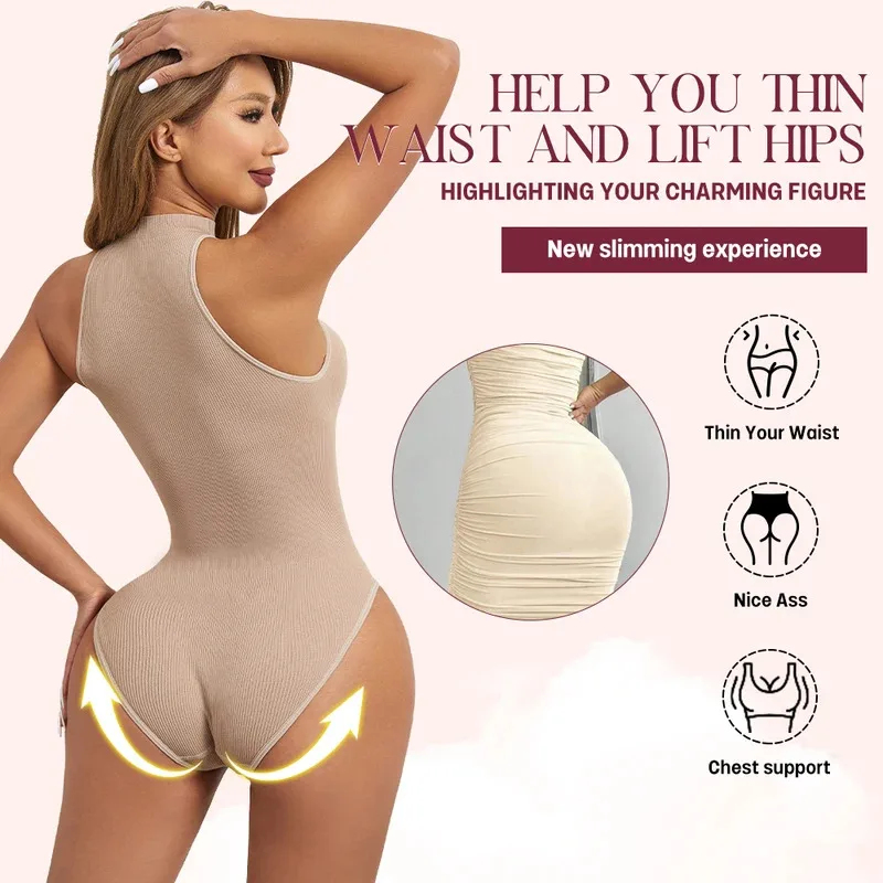 High  Elastic Bodysuits Sexy S - огляд і ціна Waist Trainer Women