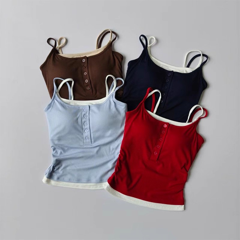 Color-Block Faux Two-Piece Spo - огляд і ціна Yoga Fitness Tapis