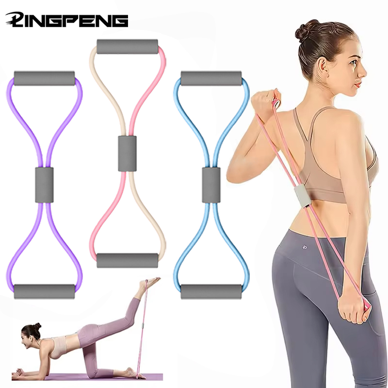 1Pcs Home Gym Elastic Band Por - огляд і ціна Yoga Fitness Stretching Strap