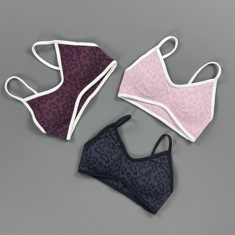Sports Bra Women Leopard Print - огляд і ціна Yoga Fitness Stretching Strap