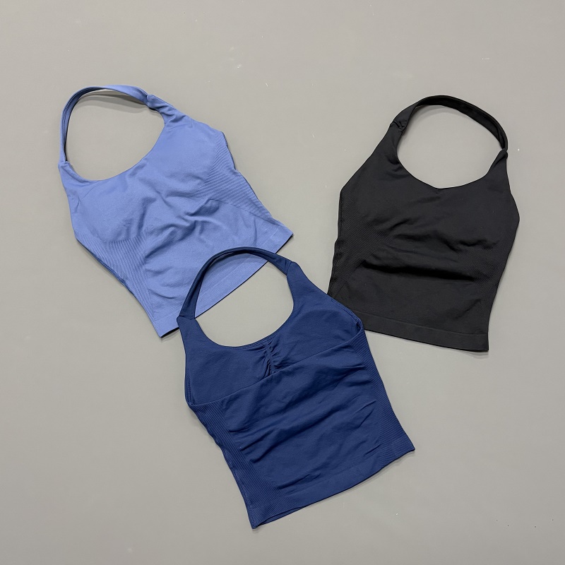 Women Halter Neck Sports Top S - огляд і ціна Yoga Fitness Tapis