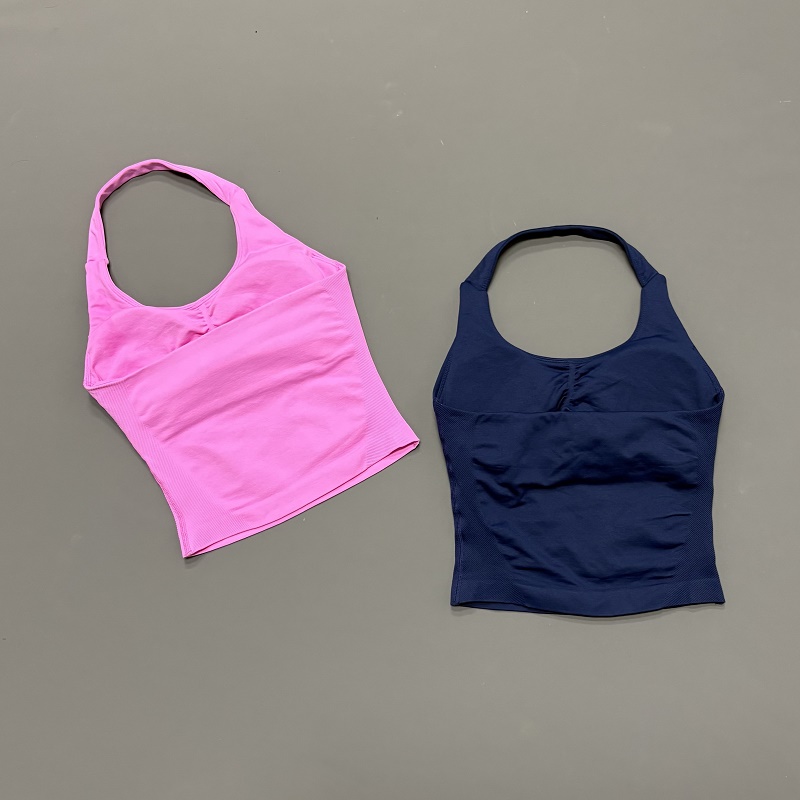Women Halter Neck Sports Top S - огляд і ціна Yoga Fitness Tapis