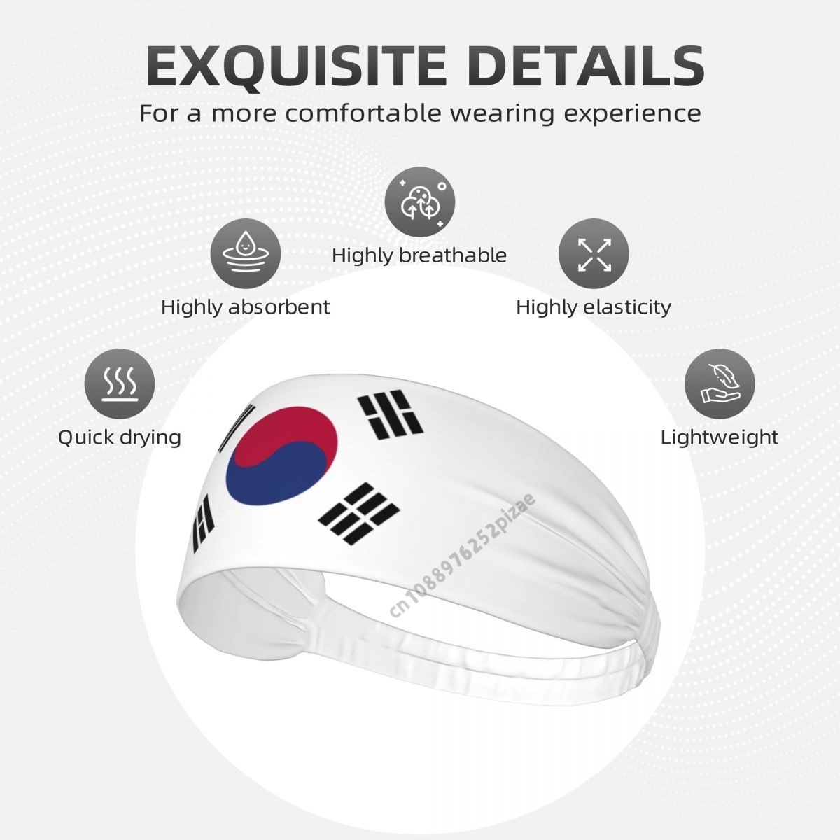 South Korea Flag Men Women Ban - огляд і ціна Yoga Fitness Stretching Strap