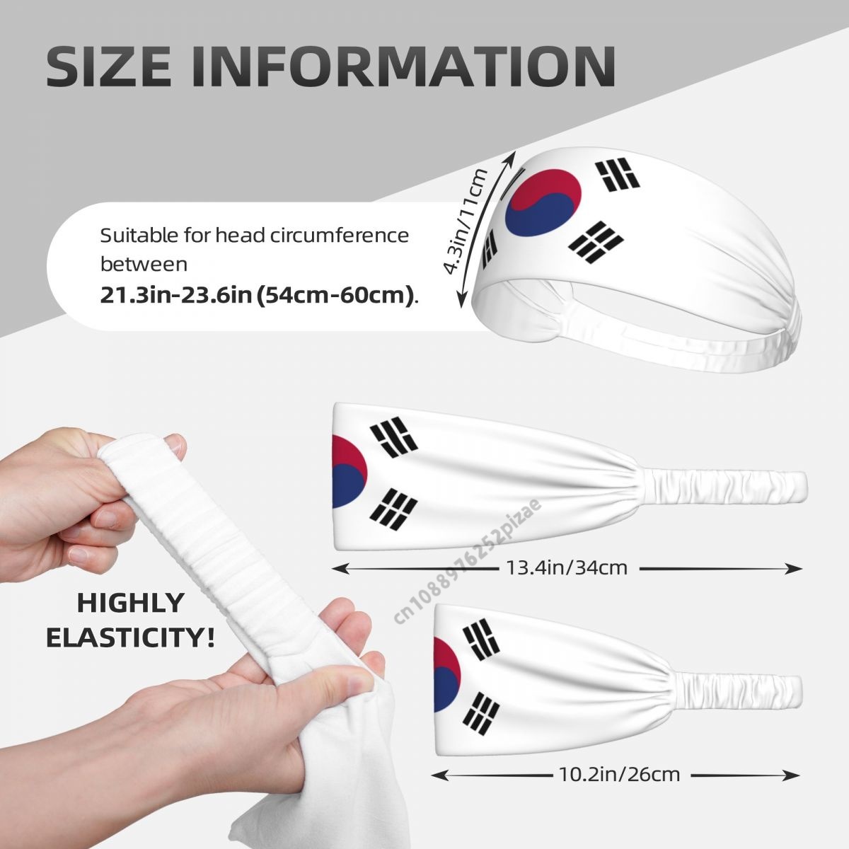 South Korea Flag Men Women Ban - огляд і ціна Yoga Fitness Stretching Strap