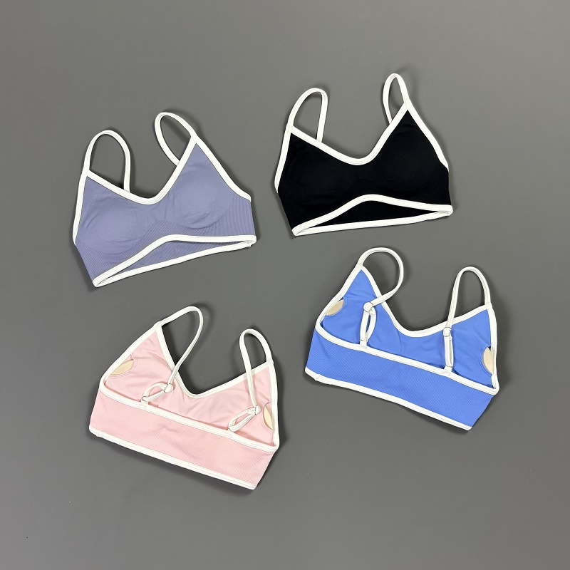 Women Contrastline Yoga Bra V  - огляд і ціна Yoga Fitness Tapis