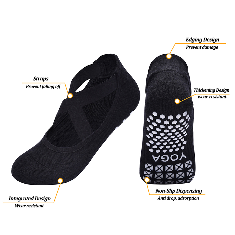 Women Non-Slip Yoga Socks Sili - огляд і ціна Yoga Fitness Dance