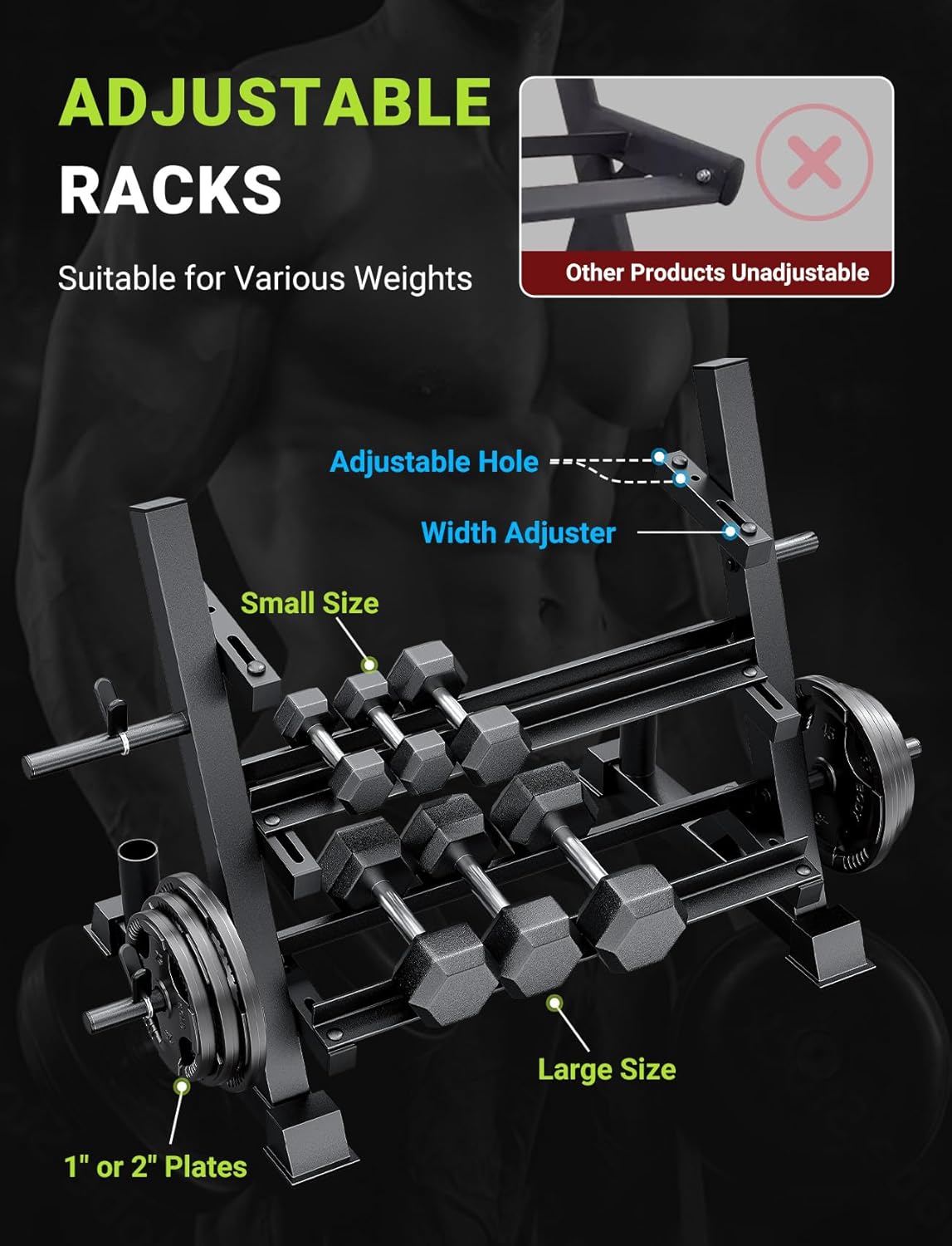 Home Gym Use, Solid Material,  - огляд і ціна Adjustable Dumbbells