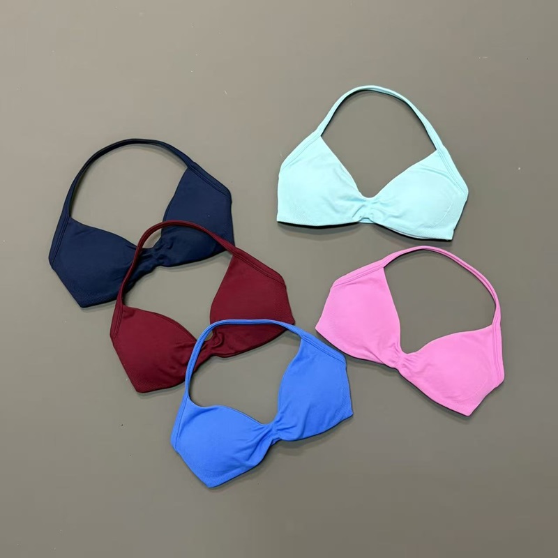 Women Halter Sports Bra V-Neck - огляд і ціна Yoga Fitness Tapis