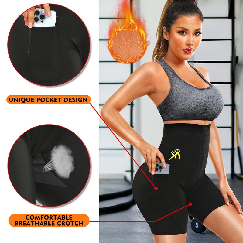Sweat Sauna Pants Body Shaper  - огляд і ціна Waist Trainer Women