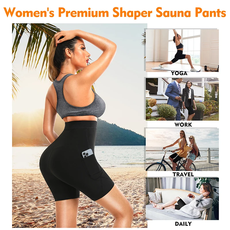 Sweat Sauna Pants Body Shaper  - огляд і ціна Waist Trainer Women