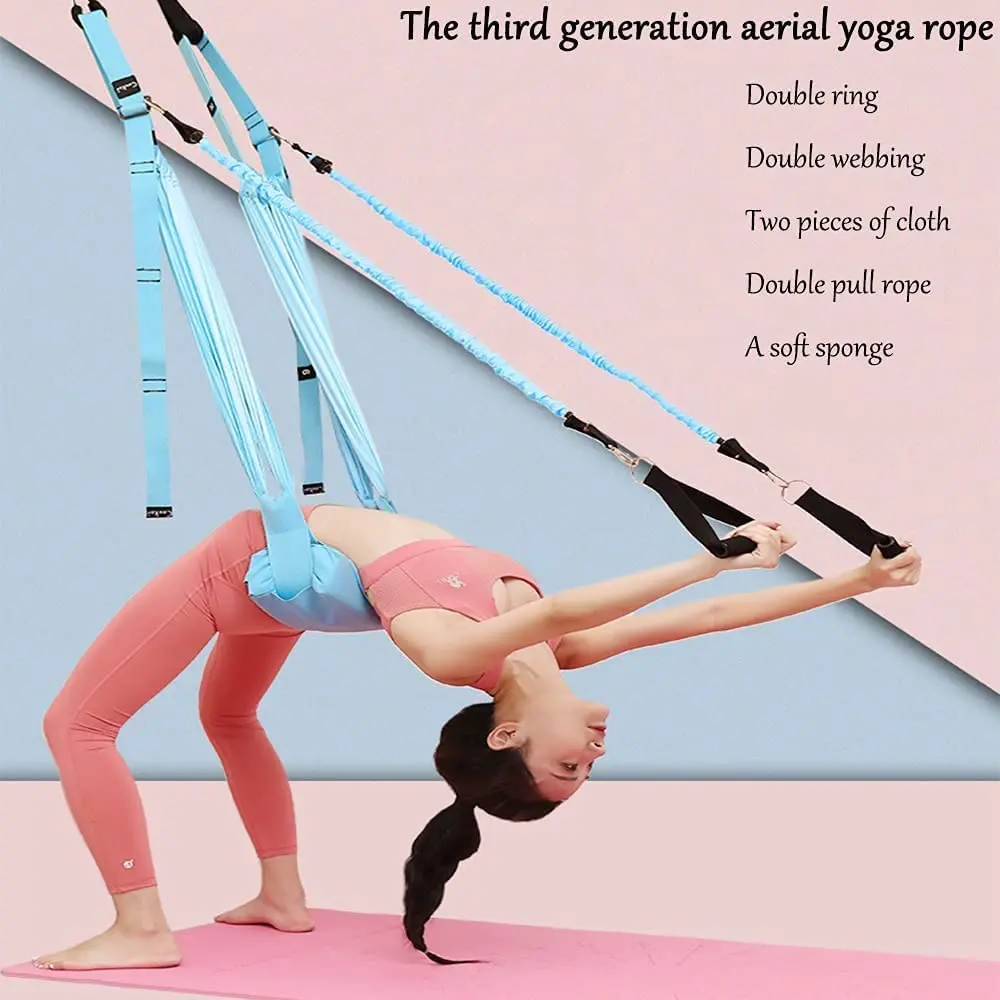 Adjustable Aerial Yoga Strap E - огляд і ціна Yoga Fitness Stretching Strap